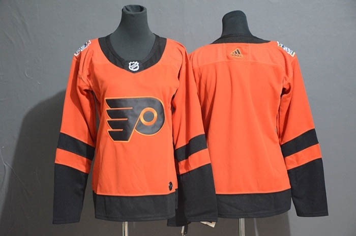 Women Philadelphia Flyers Orange 2019 Stadium Series Adidas jersey