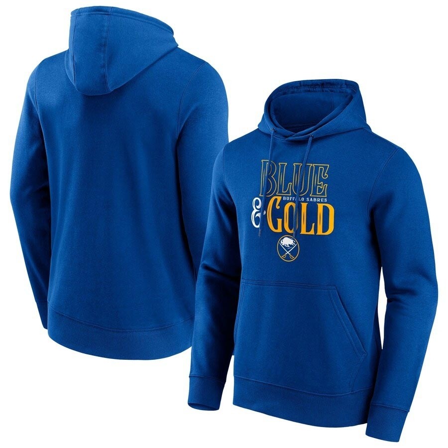 Men's Buffalo Sabres Fanatics Branded Hometown Graphic Royal Hoodie