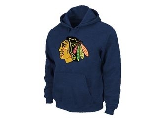 NHL Chicago Blackhawks navy blue Hoodies