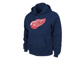 NHL Detroit Red Wings navy blue Hoodies