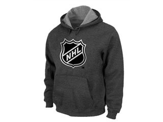 NHL Logo Dark Gray Hoodies