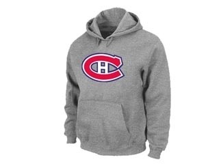 NHL Montreal Canadiens Gray Hoodies