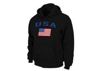 NHL USA black Hoodies