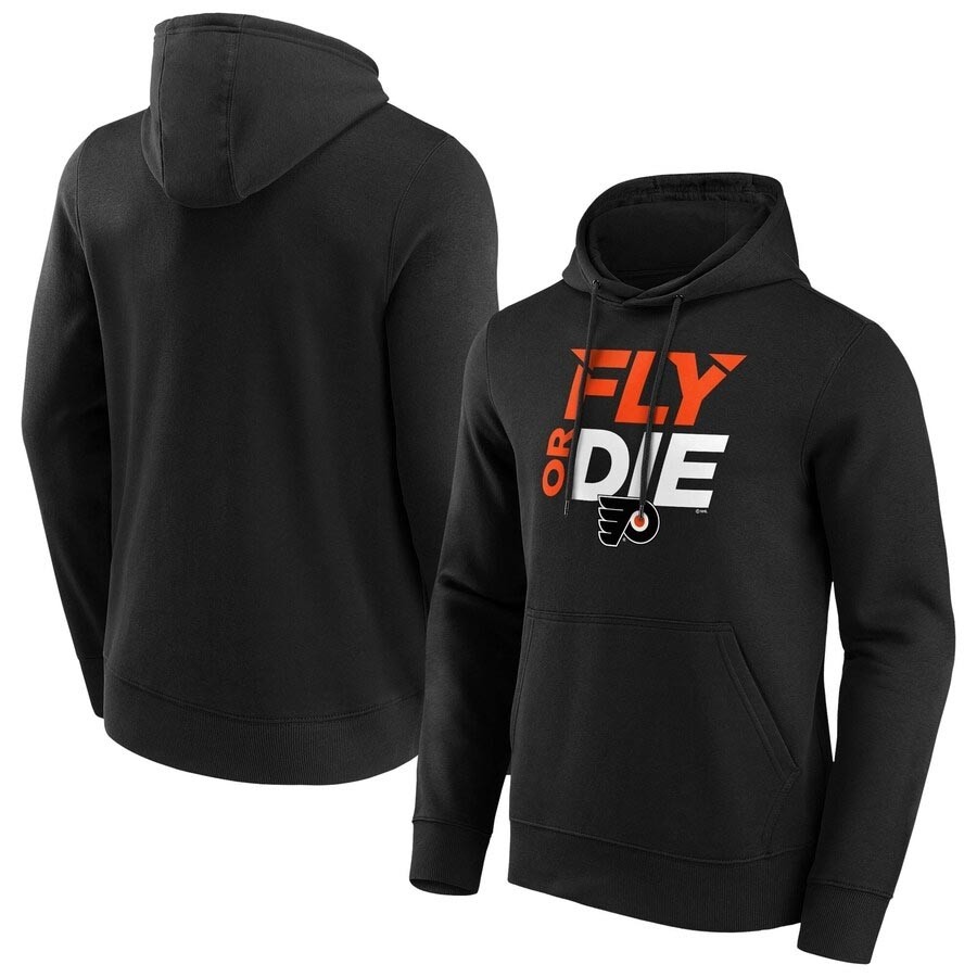 Men's Philadelphia Flyers Fanatics Branded Hometown Graphic Black Hoodie