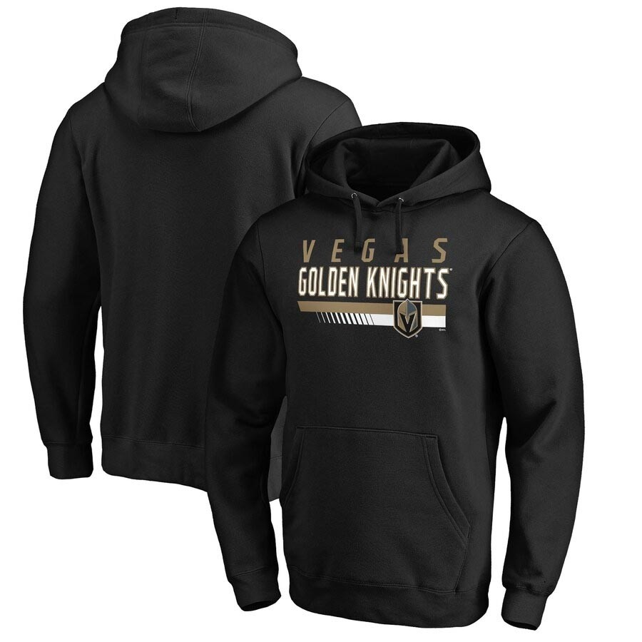 Men's Vegas Golden Knights Fanatics Branded Black Pullover Hoodie