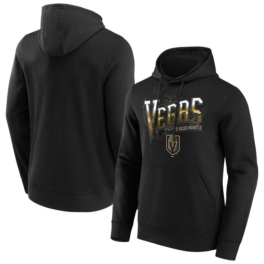 Men's Vegas Golden Knights Fanatics Branded Hometown Graphic Black Hoodie