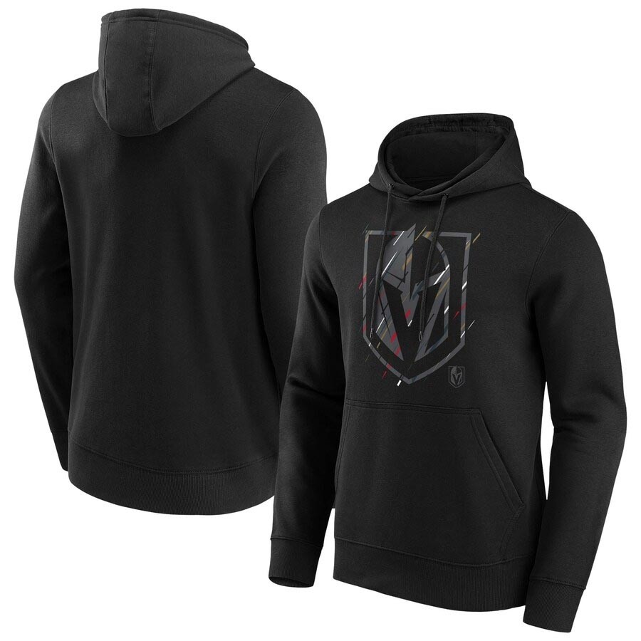 Men's Vegas Golden Knights Etch Black Hoodie