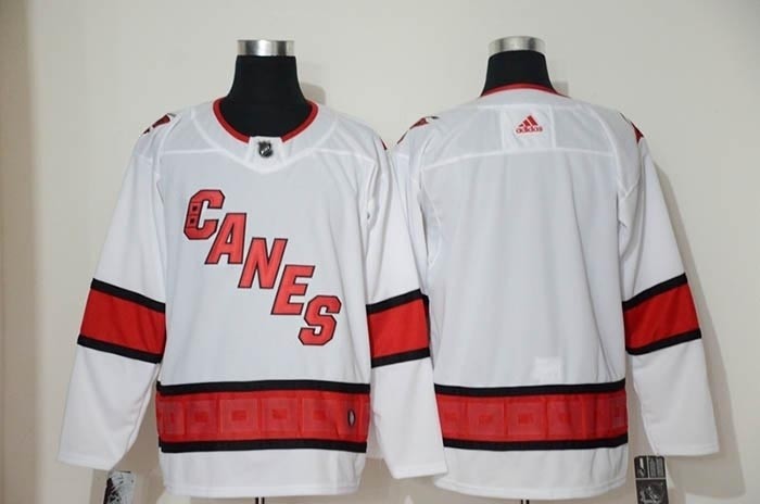 NHL Carolina Hurricanes White Adidas Reissue Jersey