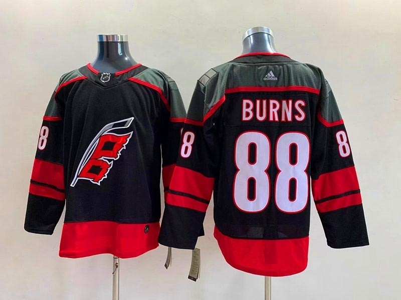 NHL Carolina Hurricanes #88 Brent Burns Black Adidas Jersey