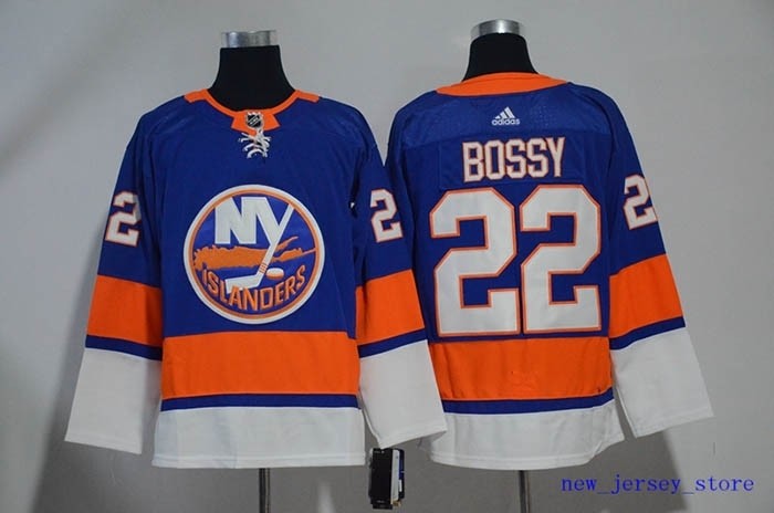 NHL New York Islanders #22 Mike Bossy Blue Adidas Jersey