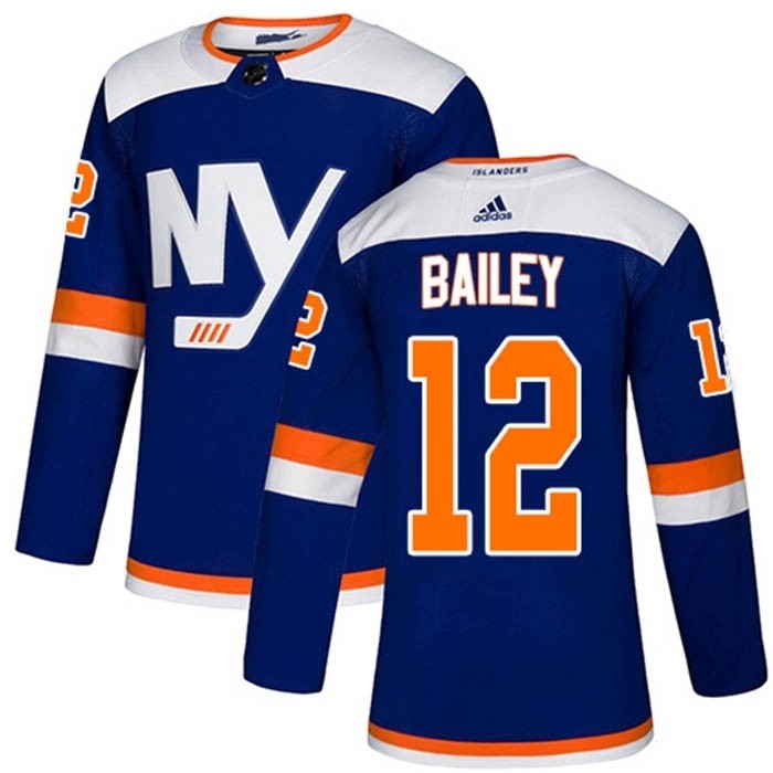 NHL New York Islanders #12 Josh Bailey Blue Alternate Adidas Jersey