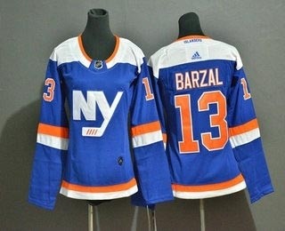 Youth New York Islanders #13 Mathew Barzal New Blue Home Hockey Adidas Stitched NHL Jersey