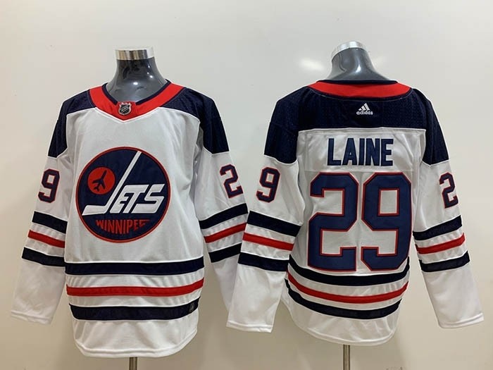 NHL Winnipeg Jets #29 Patrik Laine White Breakaway Heritage Adidas Jersey