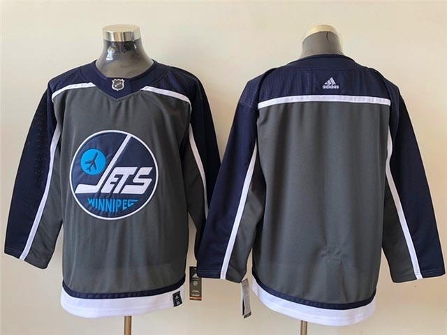 Men's Winnipeg Jets Blank Adidas 2020-21 Reverse Retro Alternate NHL Jersey