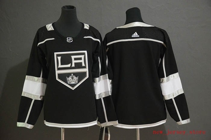 Women Los Angeles Kings Blank Black Adidas Jersey