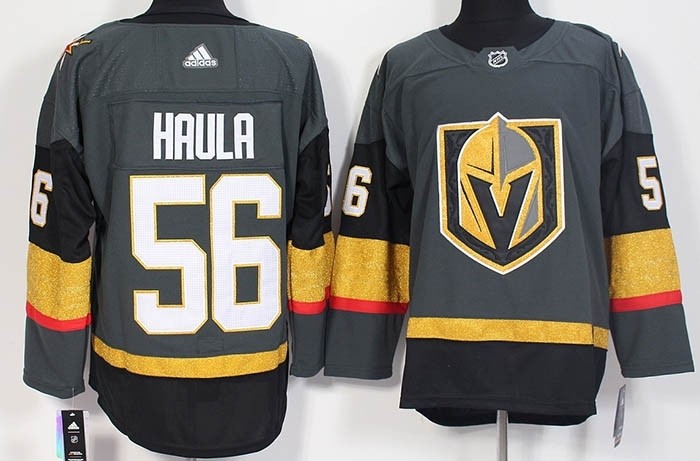 NHL Vegas Golden Knights #56 Erik Haula Grey Adidas Jersey