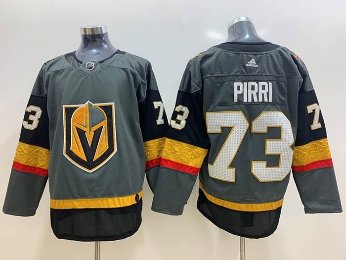 NHL Vegas Golden Knights #73 Brandon Pirri Grey Adidas Jersey