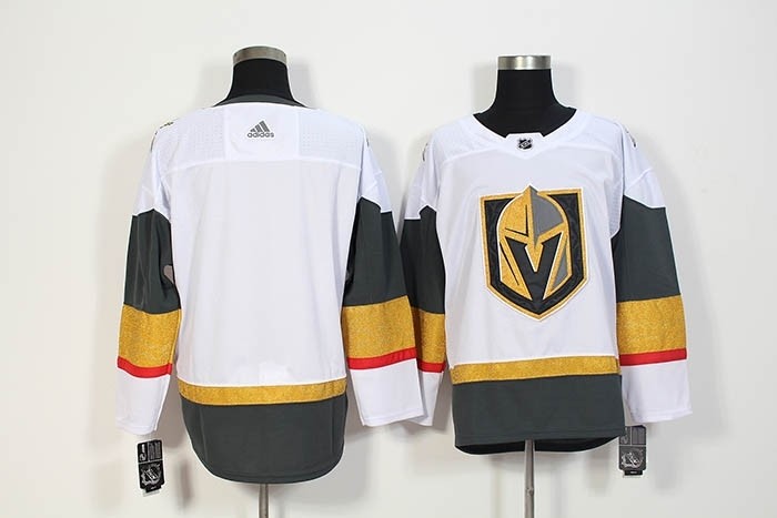 NHL Vegas Golden Knights Blank White Adidas Jersey