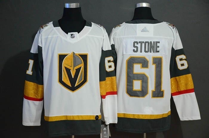 NHL Vegas Golden Knights #61 Mark Stone White Adidas Jersey