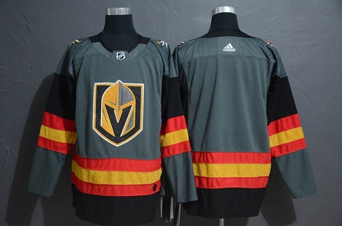 NHL Vegas Golden Knights Blank Grey Drift Fashion Adidas Jersey