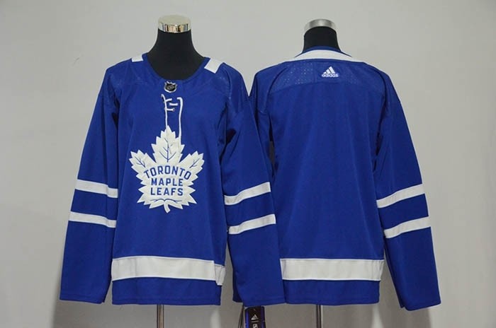 NHL Tonrto Maple Leafs Blank Blue Adidas Jersey