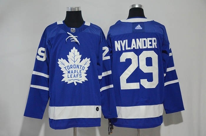 NHL Tonrto Maple Leafs #29 William Nylander Blue Adidas Jersey