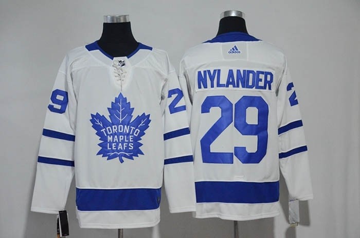 NHL Tonrto Maple Leafs #29 William Nylander White Adidas Jersey