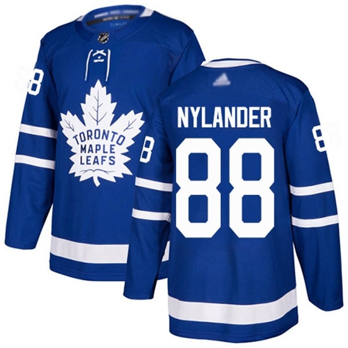 NHL Tonrto Maple Leafs #88 William Nylander Blue Adidas Jersey