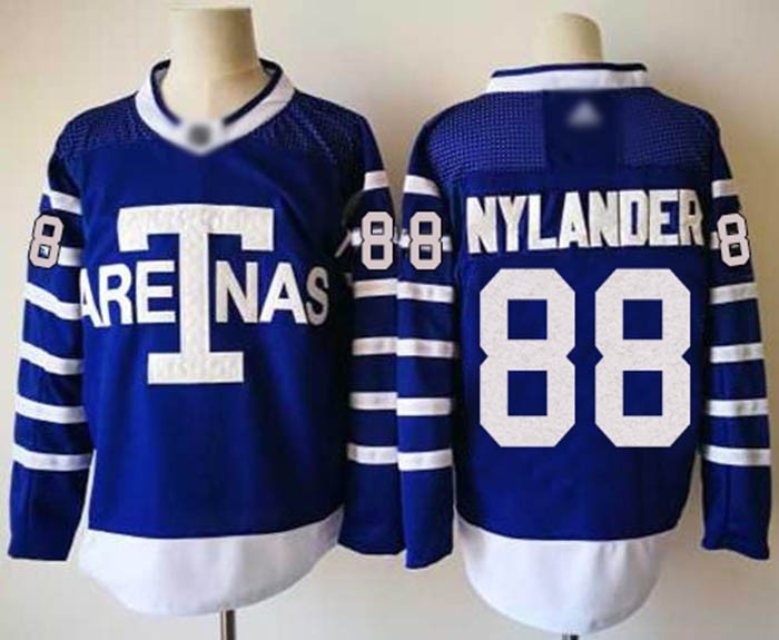 NHL Tonrto Maple Leafs #88 William Nylander Blue 1918 Arenas Throwback Adidas Jersey