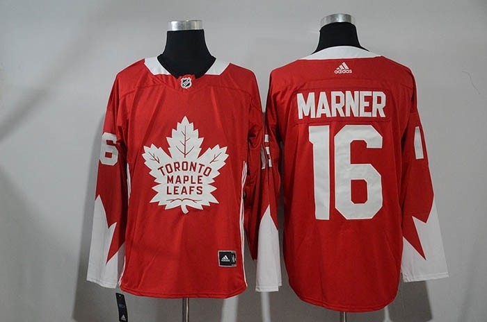 NHL Tonrto Maple Leafs #16 Mitch Marner Red Adidas Jersey