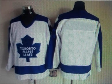 Men's Toronto Maple Leafs Custom 1982-83 White CCM Throwback Jersey(Name and number remark in comment column)