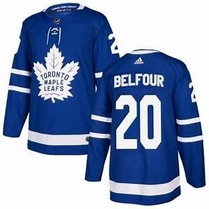 NHL Toronto Maple Leafs Ed Belfour #20 blue adidas jersey