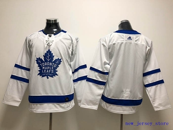 Youth Tonrto Maple Leafs Blank White Adidas Jersey