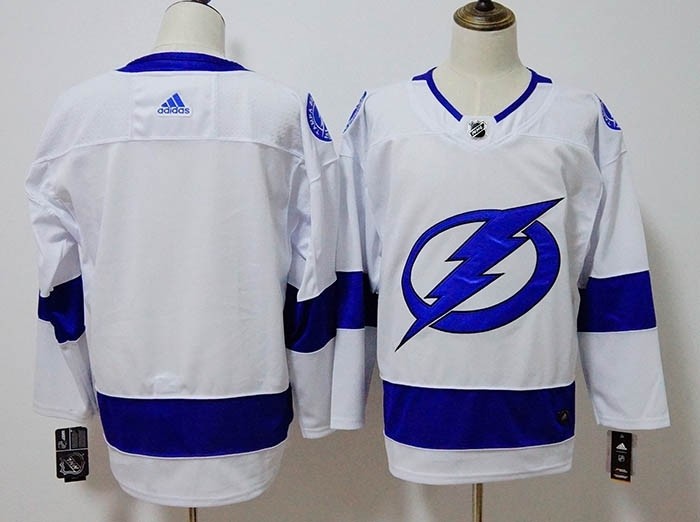 NHL Tampa Bay Lighting Blank White Adidas Jersey