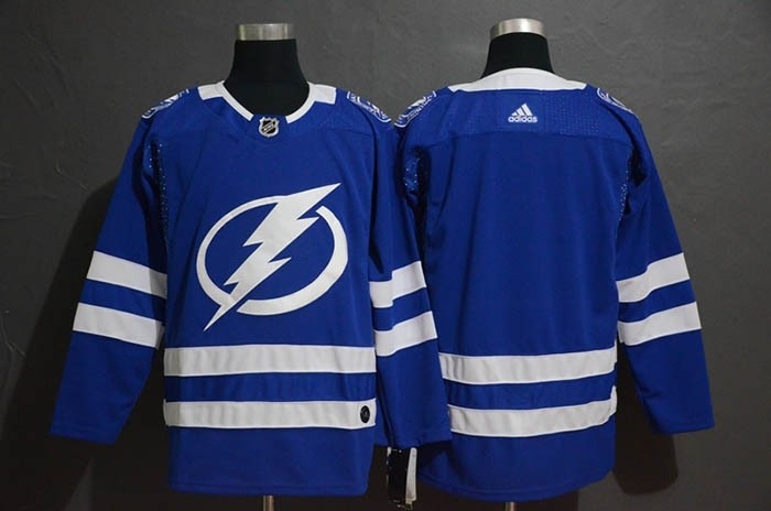 NHL Tampa Bay Lighting Blank Blue Drift Fashion Adidas Jersey