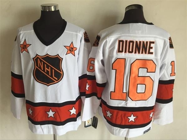 NHL All Star Game throwback Marcel Dionne #16 White jersey