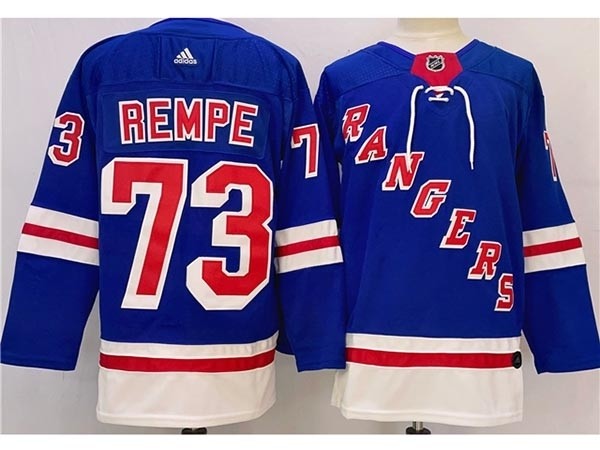 Men's New York Rangers #73 Matt Rempe Home Royal Blue Jersey