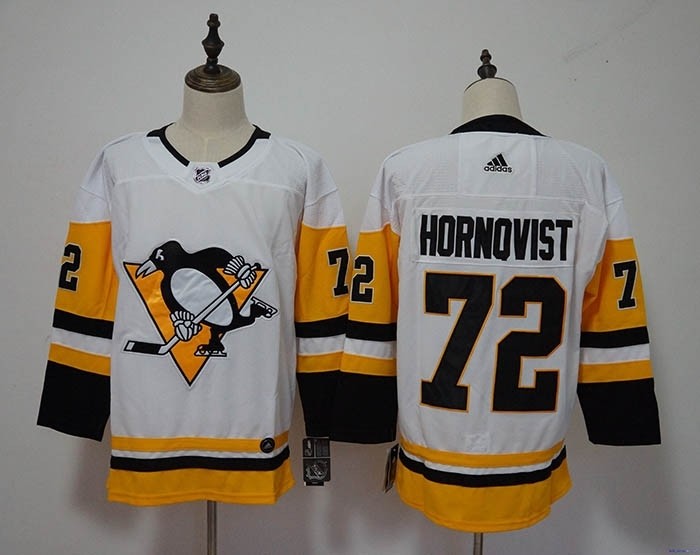 NHL Pittsburgh Penguins #72 Patric Hornqvist White jersey