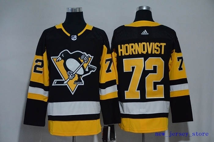 Youth Pittsburgh Penguins #72 Patric Hornqvist Black Adidas Jersey