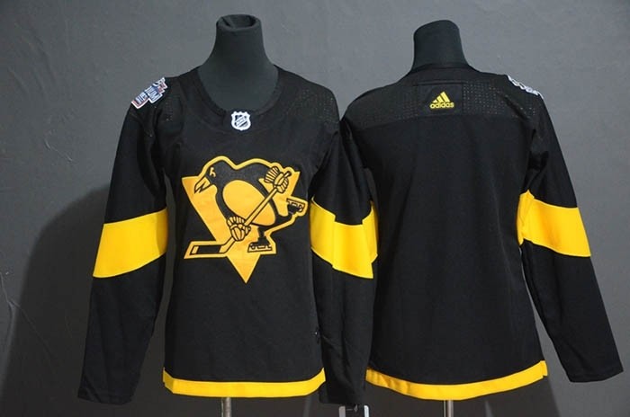 Youth Pittsburgh Penguins Blank Black 2019 Stadium Series jersey