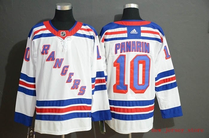 NHL New York Rangers #10 Artemi Panarin White Adidas Jersey