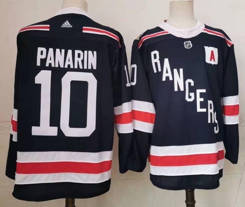 NHL New York Rangers #10 Artemi Panarin Navy blue Adidas Jersey