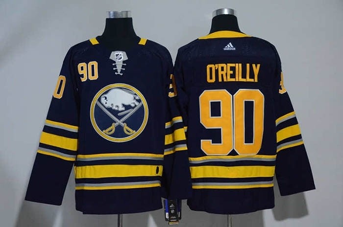 NHL Buffalo Sabres #90 Ryan O'Reilly Navy blue Adidas Jersey