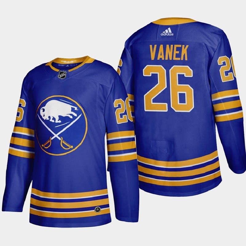 Men's Buffalo Sabres #26 Rasmus Dahlin Royal Blue Adidas 2020-21 Player Home NHL jersey