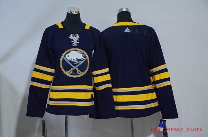 Women Buffalo Sabres Navy blue Adidas Jersey