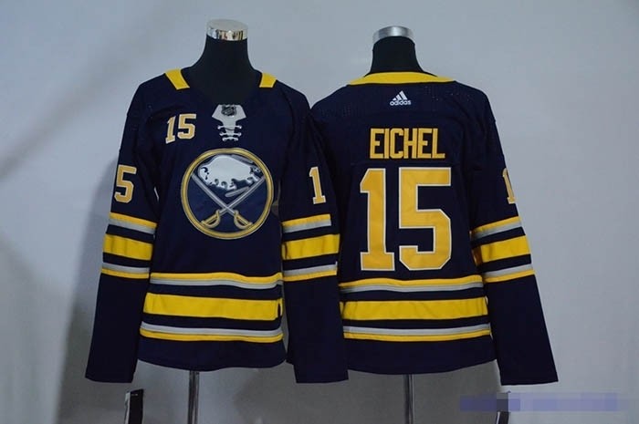 Youth Buffalo Sabres #15 Jack Eichel Navy blue Adidas Jersey