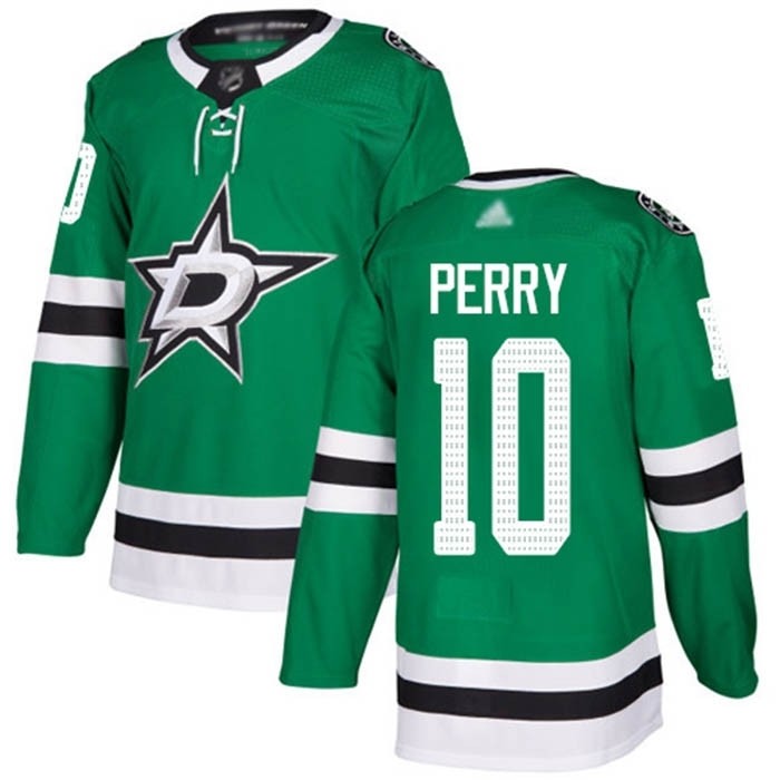 NHL Dallas Stars #10 Corey Perry Green Adidas Jersey