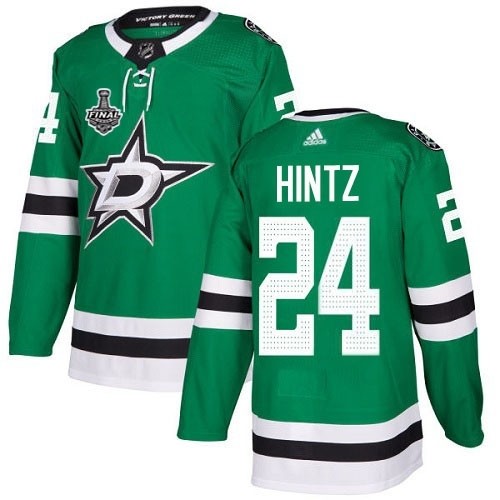 NHL Stars #24 Roope Hintz Green Home Authentic 2020 Stanley Cup Final Stitched Jersey