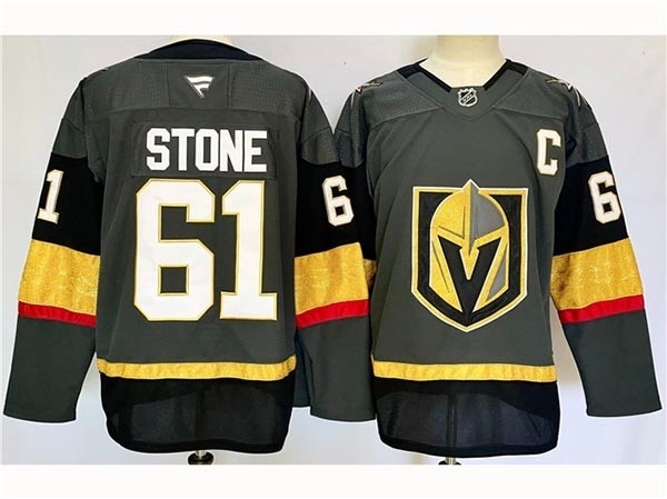 Men's Vegas Golden Knights #61 Mark Stone 2024-25 Gary Jersey