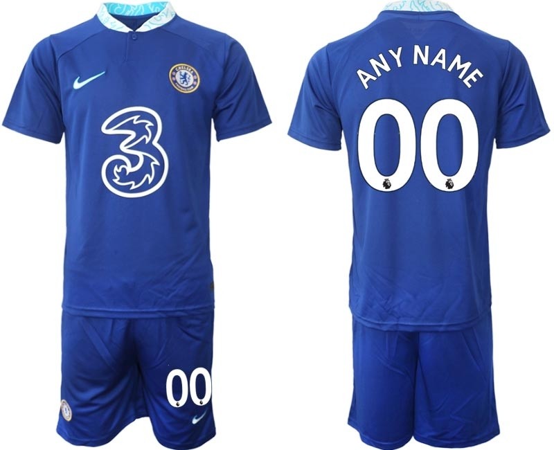 2022-23 Chelsea Any Name Blue Home Customized Soccer Jersey(Name and number remark in comment column)